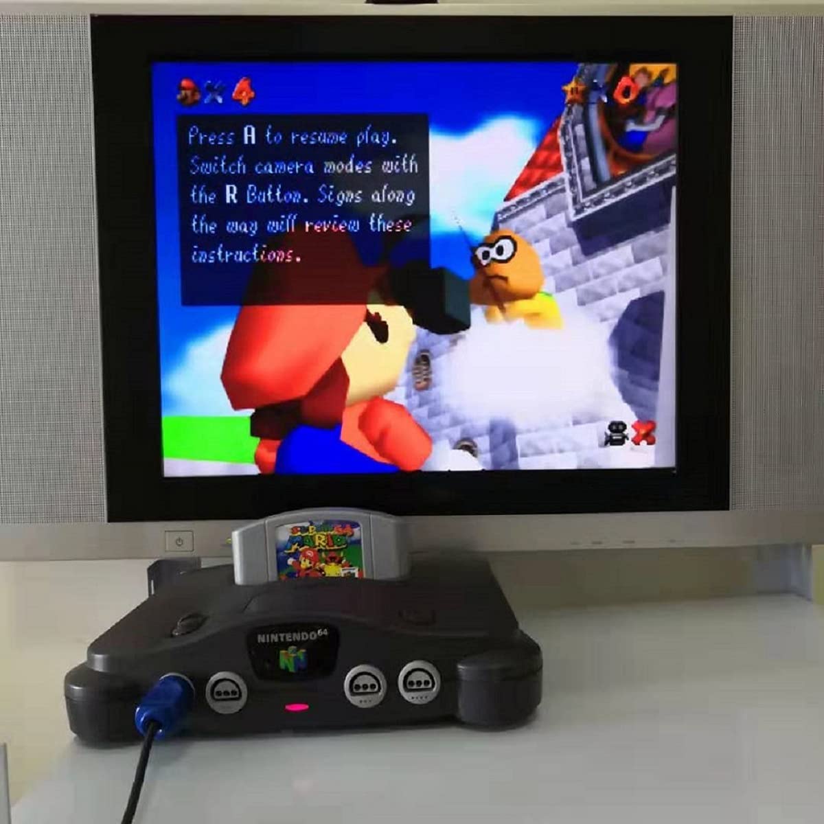 Super Mario 64 Game Card For Nintendo 64 N64 US Version