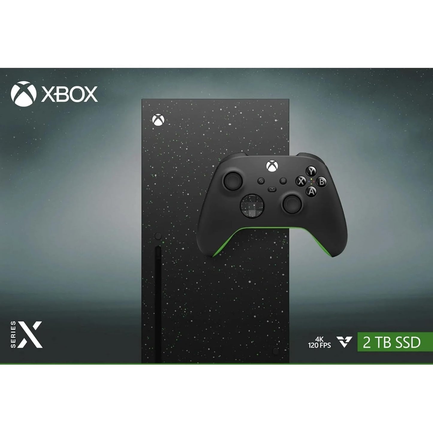 Xbox Series X 2 TB Disc Drive Galaxy Black Special Edition Bundle Includes Special Edition Wireless Controller