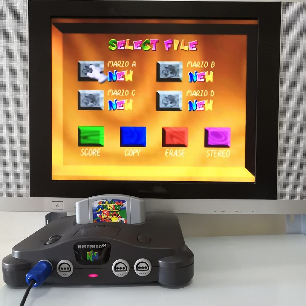 Super Mario 64 Game Card For Nintendo 64 N64 US Version