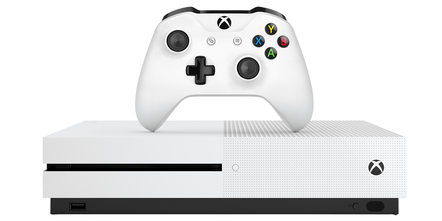 Microsoft - Xbox One S 500GB Console - White
