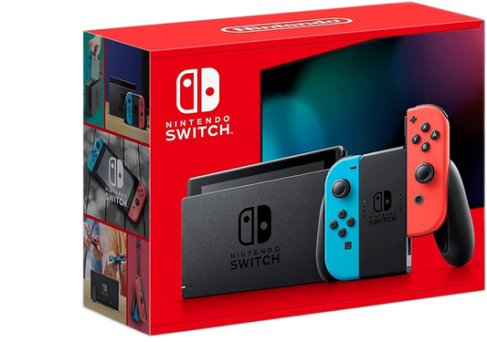 Nintendo Switch™ with Neon Blue and Neon Red Joy‑Con™