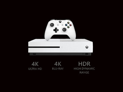 Microsoft - Xbox One S 500GB Console - White - ZQ9-00028 (Renewed)