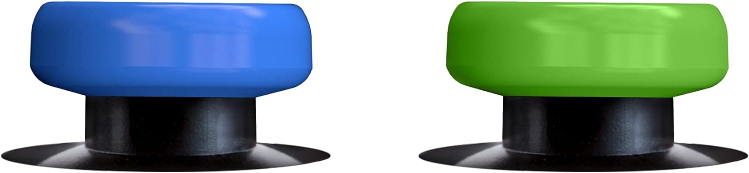KontrolFreek No-Slip Thumb Grips | Universal Edition for Nintendo Switch Pro, PlayStation 4 (PS4), PlayStation 5 (PS5), Xbox One & Xbox Series X Controller | 8-Pack | Blue/Green/Red/Black