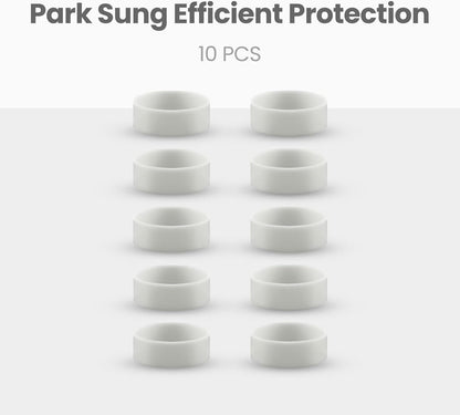 Joystick Protectors, Invisible Protection During Gaming, Silicone, Compatible with Steam Deck/Xbox/Switch Pro Controller/PS4/PS5/ROG Ally/8 BitDo Game Joystick(10 Pcs)