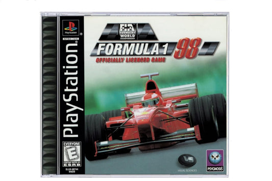 Formula 1 98 COMPLETE Sony Playstation 1 PS1 Game (Renewed)