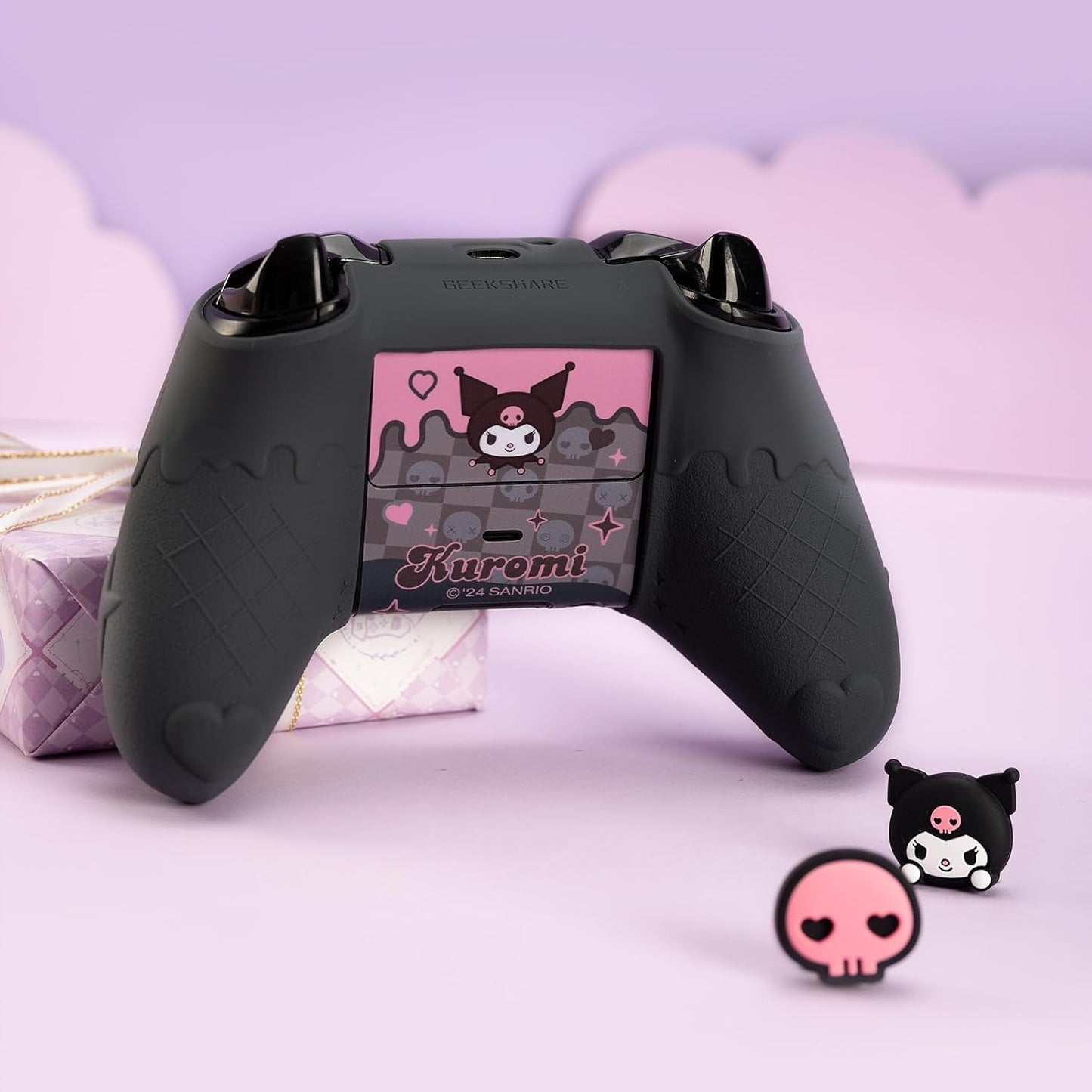 Controller Cover Skin for Xbox Series X/S,Soft Silicone Anti-Slip Protective Cover Skin Case Compatible with Xbox Controller with 2 Thumb Grip Caps - KLM