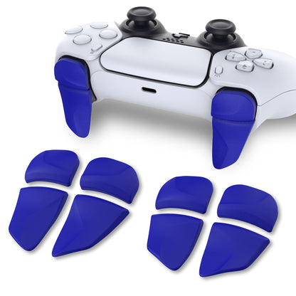 PlayVital Blade 2 Pairs Shoulder Buttons Extension Triggers for ps5 Controller, Game Improvement Adjusters for PS Portal Remote Player, Bumper Trigger Extenders for ps5 Edge - Chameleon Purple Blue
