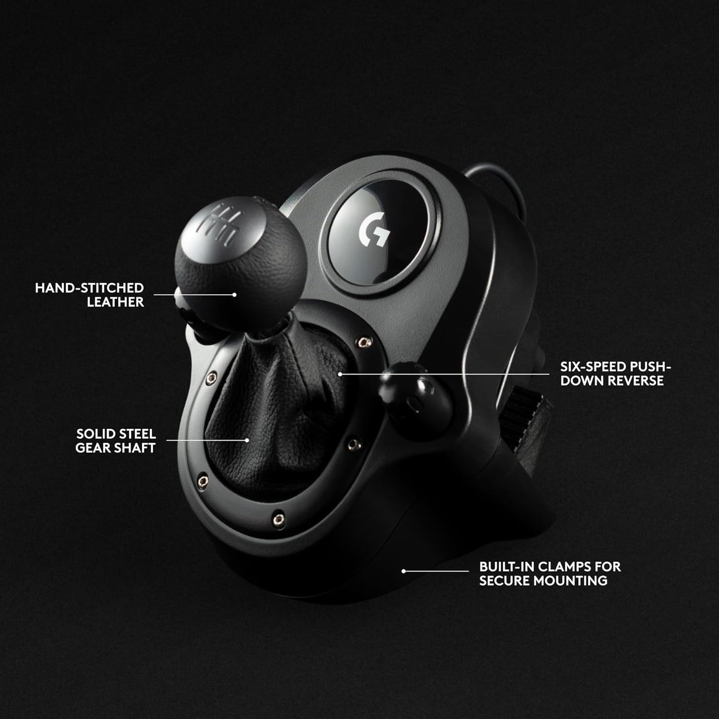 Logitech G Driving Force Shifter – Compatible with G29, G920 & G923 Racing Wheels for-PlayStation 5, Playstation 4, Xbox-Series X|S, Xbox-One, and-PC