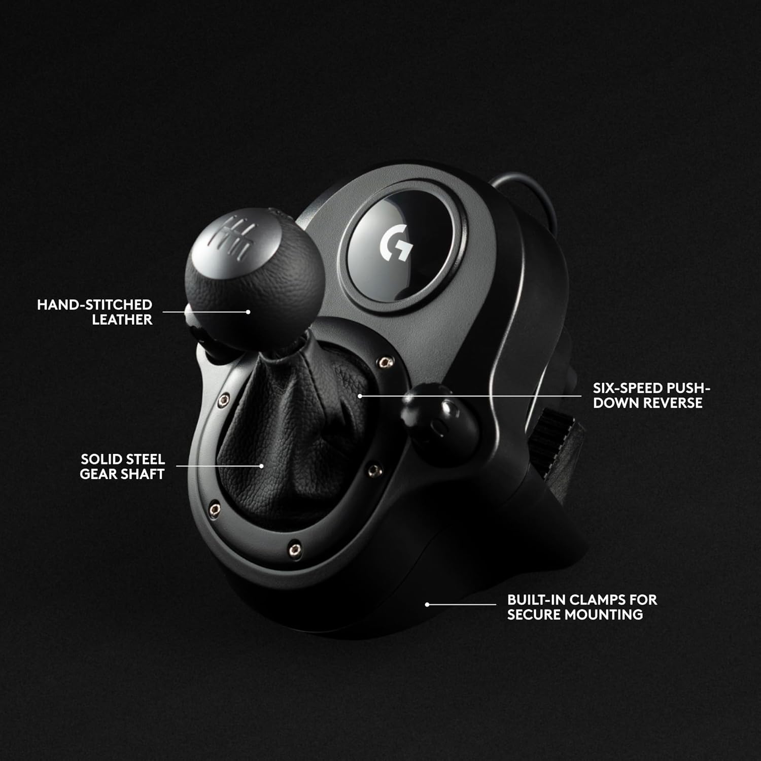 Logitech G Driving Force Shifter – Compatible with G29, G920 & G923 Racing Wheels for-PlayStation 5, Playstation 4, Xbox-Series X|S, Xbox-One, and-PC