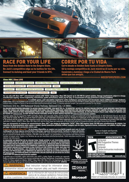 Need for Speed: The Run - Xbox 360