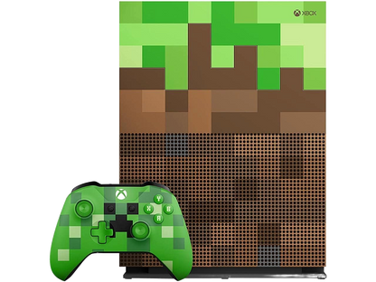 Xbox One S 1TB Limited Edition Console - Minecraft Bundle