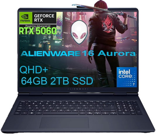 2025 Alienware 16 Aurora Gaming Laptop