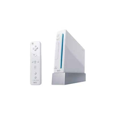 Nintendo Wii Console, White Console RVL- 001