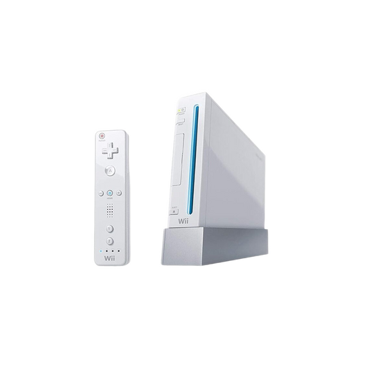 Nintendo Wii Console, White RVL-101 (NEWEST MODEL)