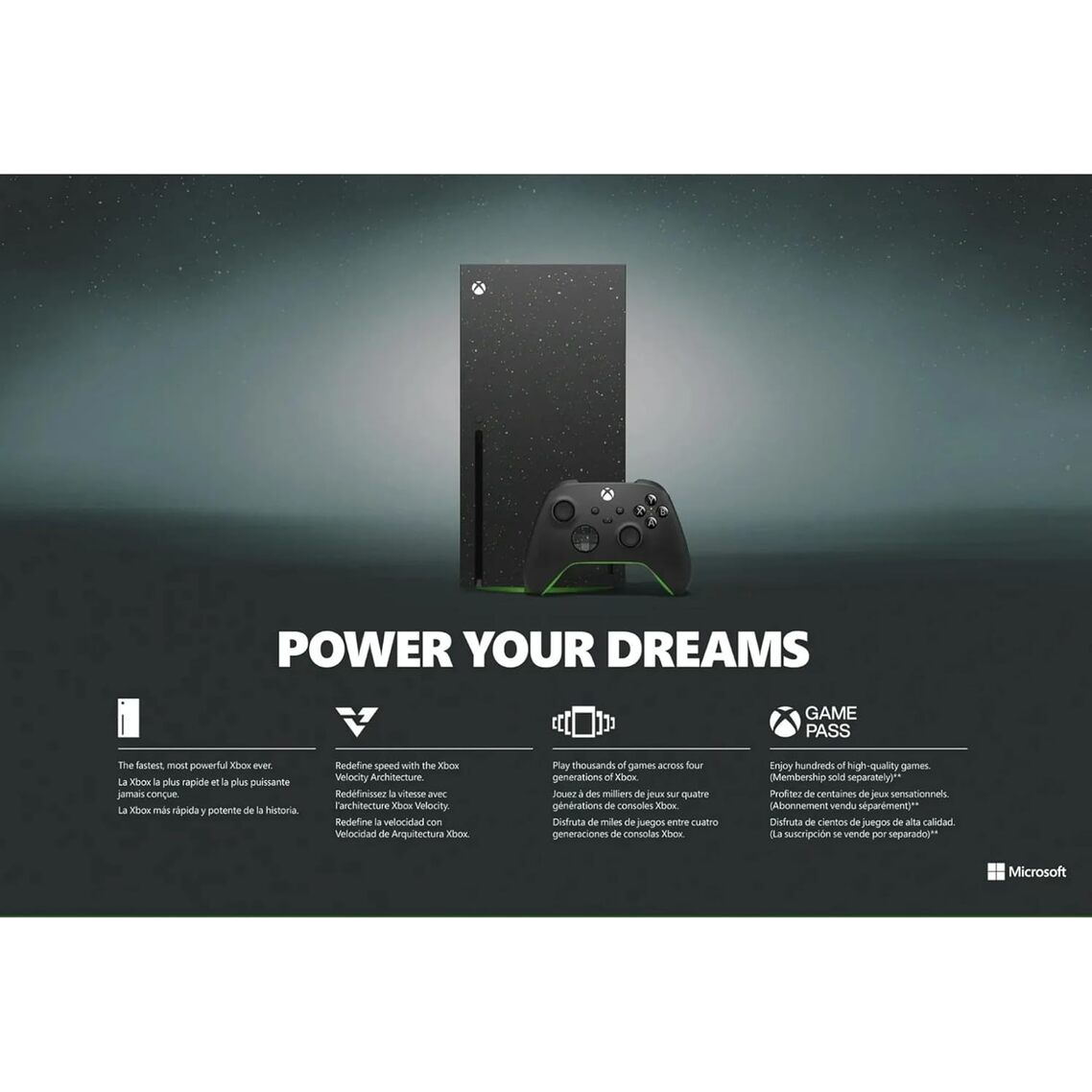 Xbox Series X 2 TB Disc Drive Galaxy Black Special Edition