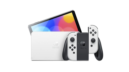 Nintendo Switch – OLED Model w/White Joy-Con