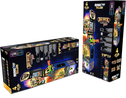 Big Buck Hunter Pro Deluxe Arcade Machin 5-Foot-Tall. 4 Classic Games and 17-inch Screen