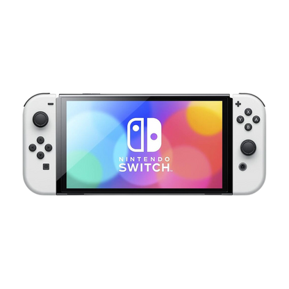 Nintendo Switch – OLED Model w/White Joy-Con