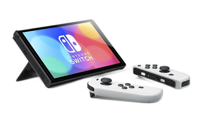 Nintendo Switch – OLED Model w/White Joy-Con