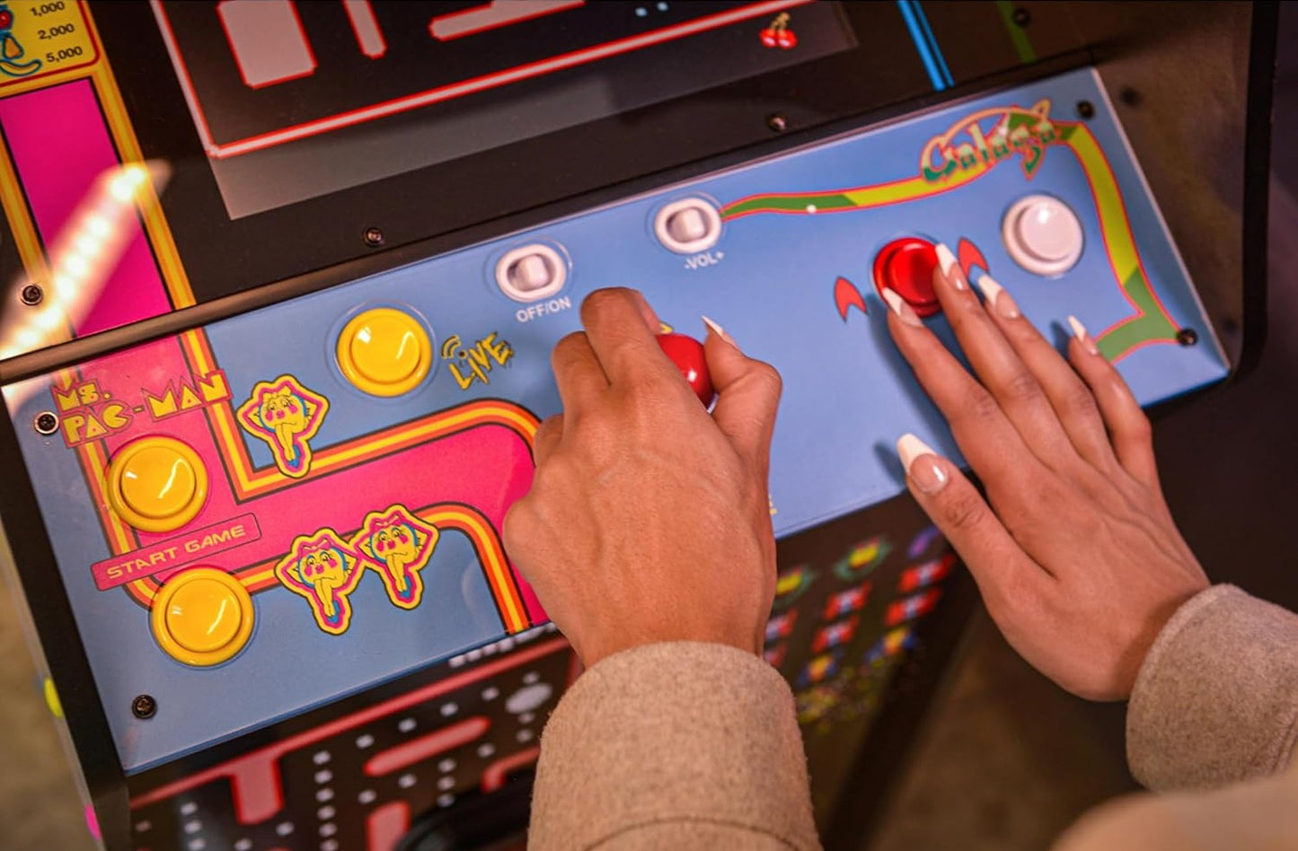 Class of 81’ Deluxe Arcade Machine- 5 Feet Tall - 12 Classic Games