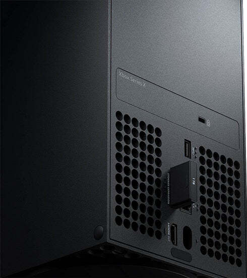 Microsoft Xbox Series X 1TB PCIe SSD, Black - Backward Compatible