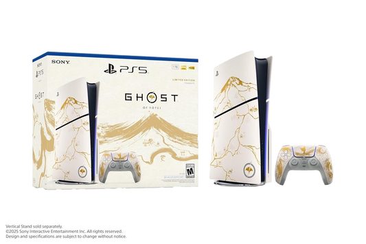 PlayStation 5 Console – Ghost of Yōtei Gold Limited Edition Bundle (slim)