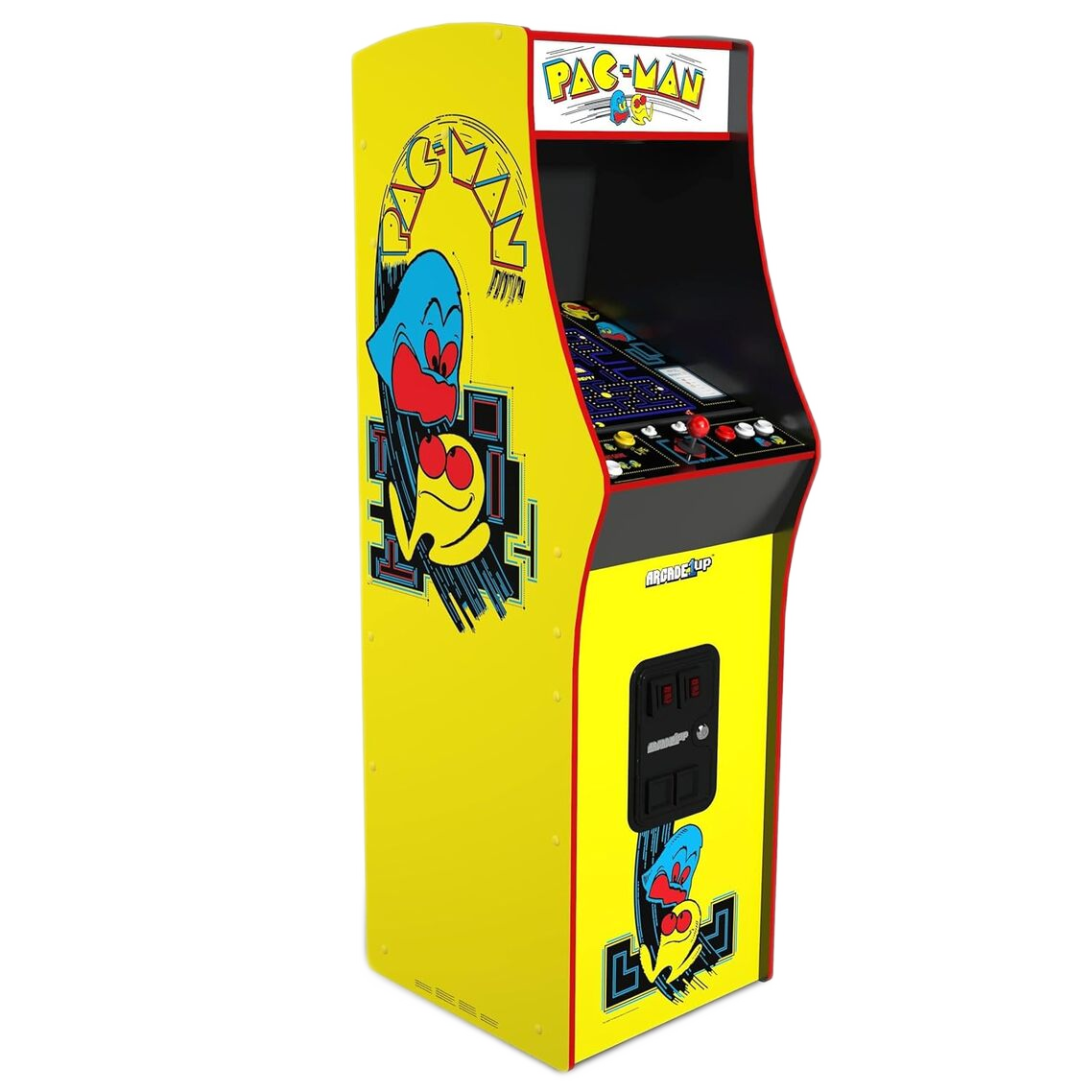PAC-MAN Deluxe Arcade Machine 5-foot-tall, 14 classic games