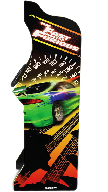The Fast & The Furious Deluxe Arcade 5-Foot-Tall 2 Classic Games