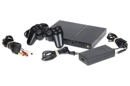 Sony PlayStation 2 Slim Console Black